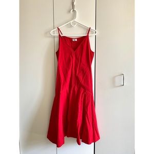 Uniqlo U series red dress💃 XS